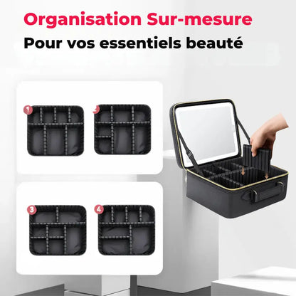 Bella&Rose Travel Makeup Bag