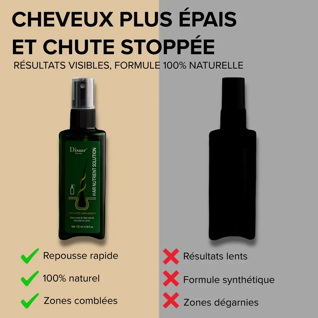 Huile Croissance & Nutrition Naturelle - Disaar